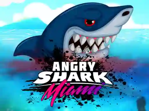 Leikur Angry Shark Miami á netinu
