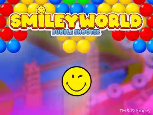Leikur Smileyworld Bubble Shooter á netinu