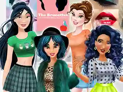 Leikur Princess Style Vlog Tips for Brunettes á netinu