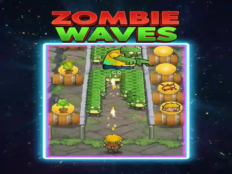 Leikur Zombie Waves á netinu