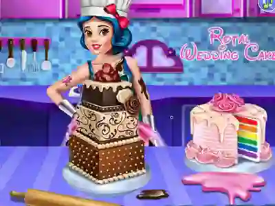 Leikur Royal Wedding Cake á netinu