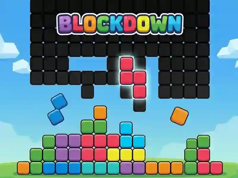 Leikur BlockDown á netinu