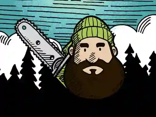 Leikur Lumberjack Coloring á netinu
