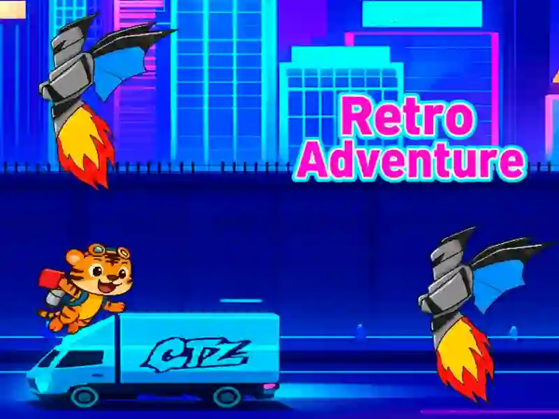 Leikur Retro Adventure á netinu