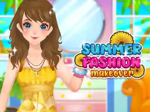Leikur Summer Fashion Makeover á netinu