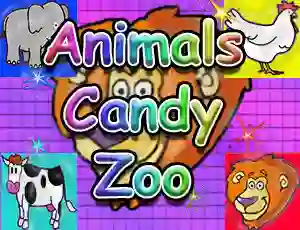 Leikur Animals Candy Zoo á netinu