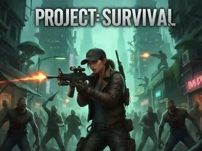 Leikur Project: Survival á netinu
