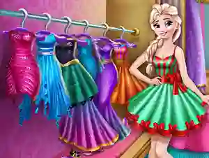 Leikur Ice Queen Wardrobe Cleaning á netinu