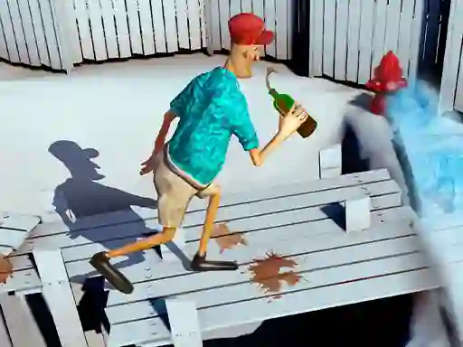 Leikur Drunk Man 3D á netinu
