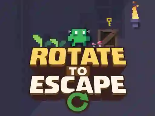 Leikur Rotate to Escape á netinu