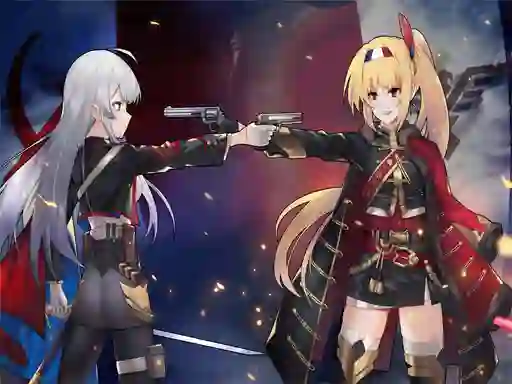 Leikur Anime Girl With Gun á netinu