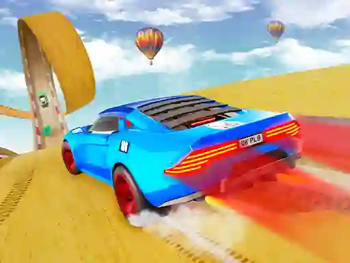 Leikur Mega Ramp Car Stunts á netinu