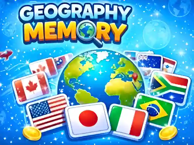 Leikur Geography Memory á netinu