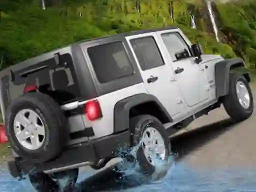Leikur 4x4 Passenger Jeep Driving game 3D á netinu