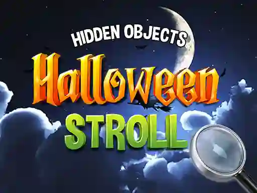 Leikur Hidden Objects: Halloween Stroll á netinu