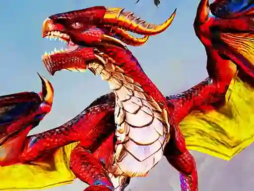 Leikur Flying Dragon City Attack á netinu