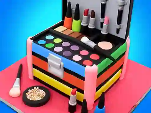 Leikur Cosmetic Box Cake á netinu