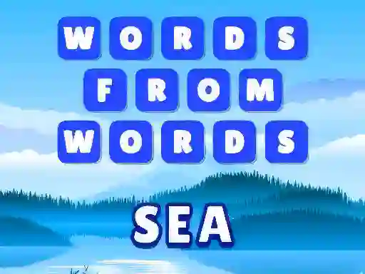 Leikur Words from words: Sea á netinu