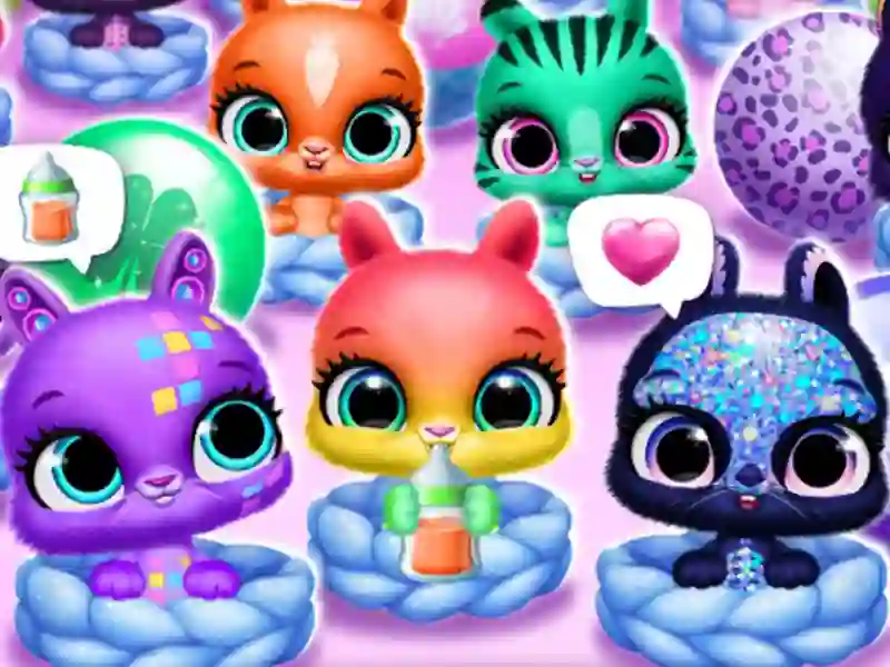 Leikur Hatch Cute Bunnies á netinu