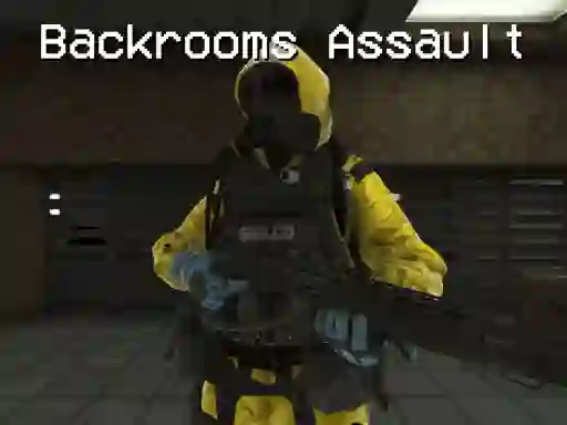 Leikur Backrooms Assault á netinu