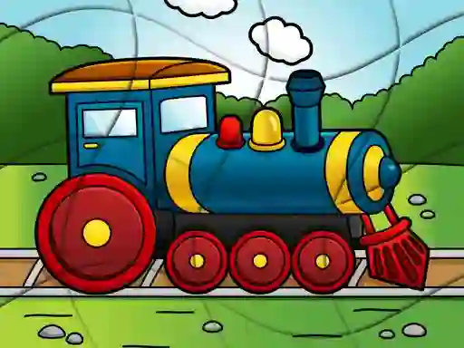 Leikur Transport Wavy Jigsaw á netinu