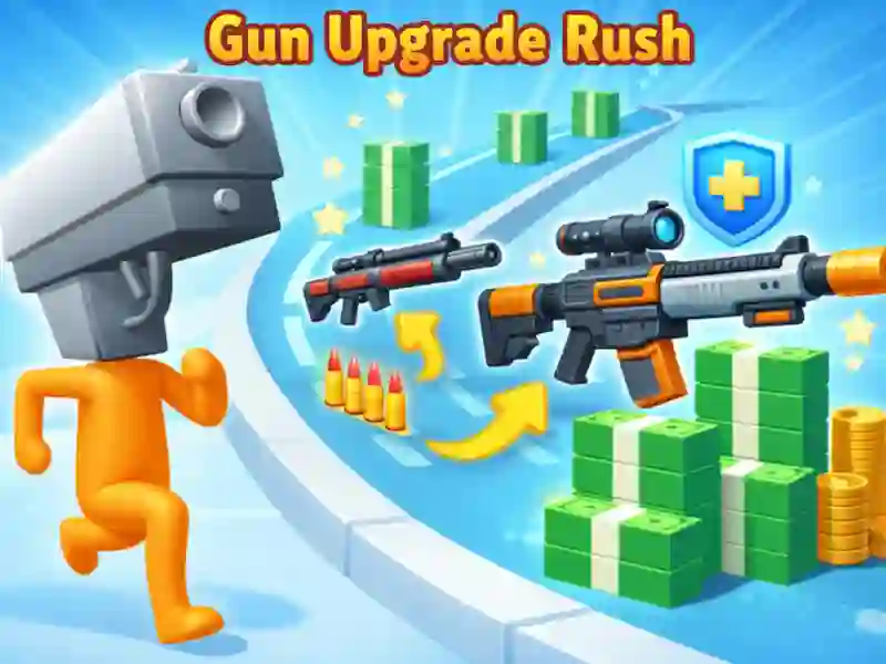 Leikur Gun Upgrade Rush á netinu