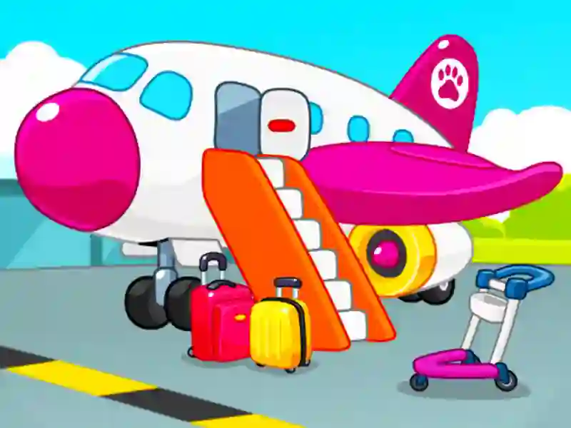 Leikur Kids Airport Adventure á netinu