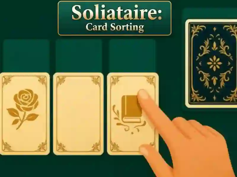Leikur Solitaire: Card Sorting á netinu