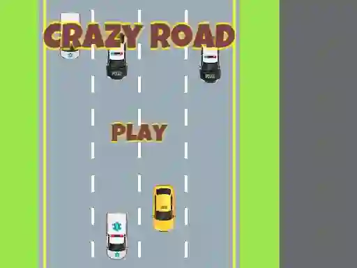 Leikur Crazy Road á netinu