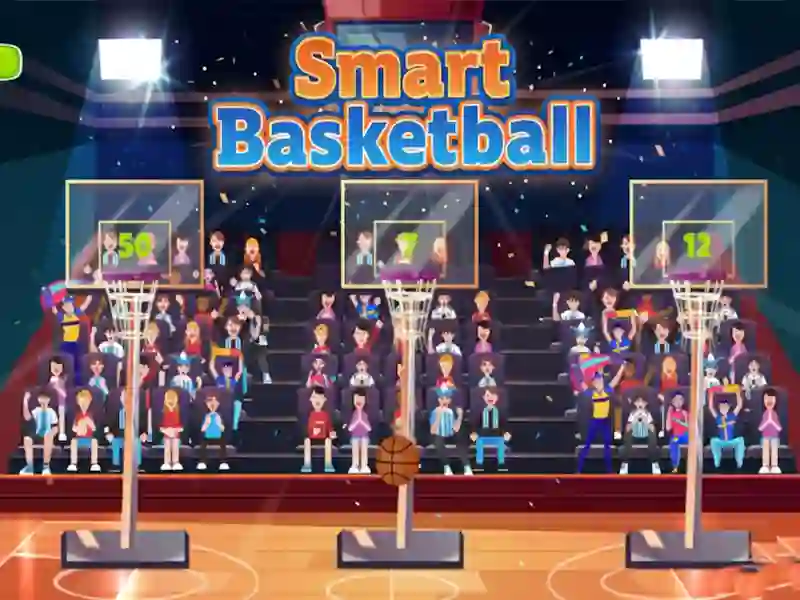 Leikur Smart Basketball á netinu