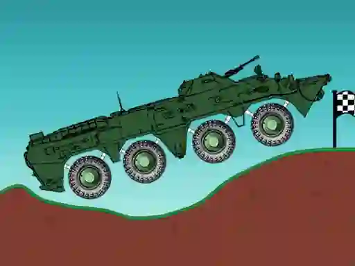 Leikur Car Physics BTR 80 á netinu