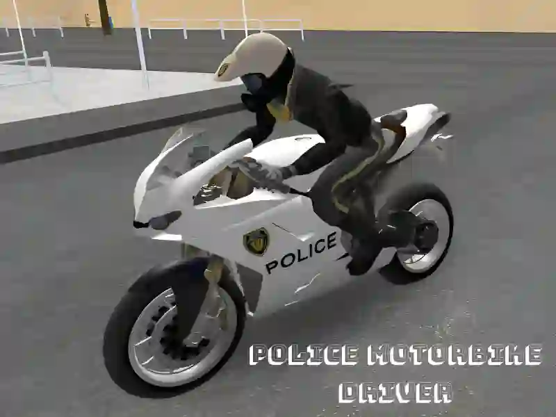 Leikur Police Motorbike Driver á netinu