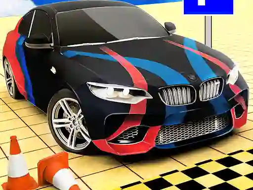 Leikur Realistic car Parking á netinu