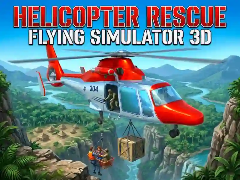 Leikur Helicopter Rescue Flying Simulator 3d á netinu