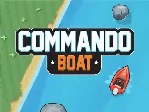 Leikur Commando Boat á netinu