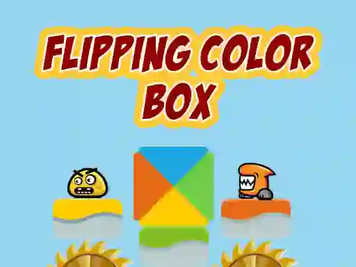 Leikur Flipping Color Box á netinu