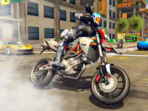 Leikur Real Bike Race á netinu