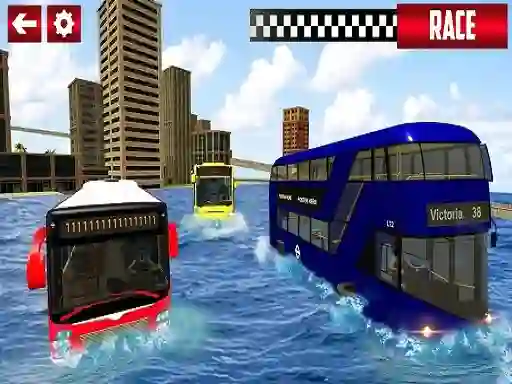 Leikur River Coach Bus Driving Simulator á netinu