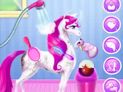 Leikur My Unicorn Magic Horse á netinu