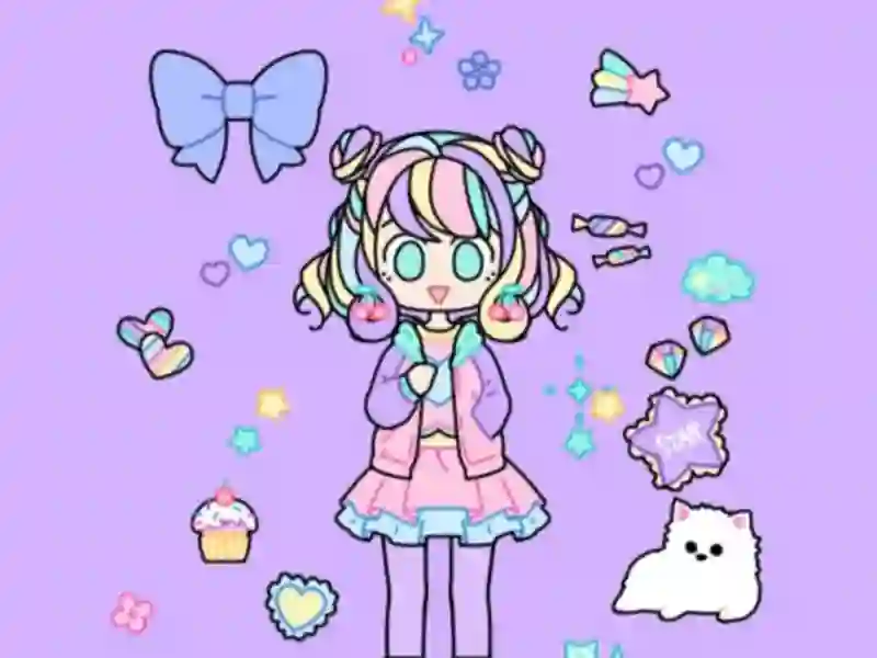 Leikur Pastel Girl Dress Up á netinu