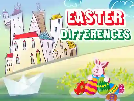 Leikur Easter Differences á netinu