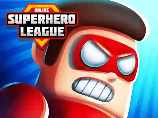 Leikur Superhero League Online á netinu