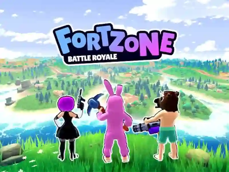 Leikur Fortzone Battle Royale á netinu