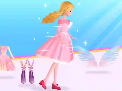 Leikur Fashion Princess Dress Up á netinu