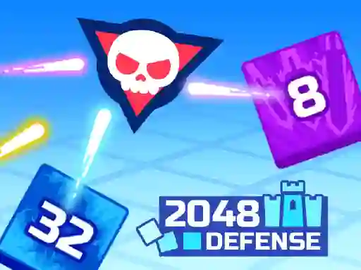 Leikur 2048 Defense á netinu