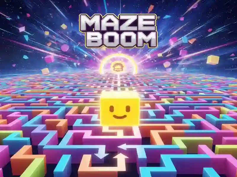 Leikur MAZE BOOM á netinu