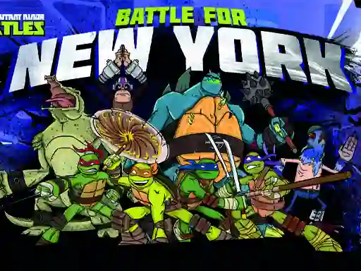 Leikur Teenage Mutant Ninja Turtles: Battle for New York á netinu