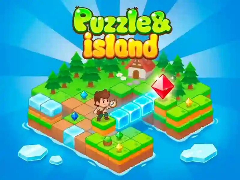 Leikur Puzzle & Island á netinu
