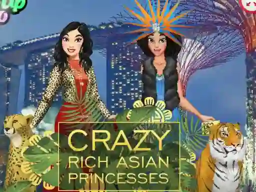 Leikur Crazy Rich Asian Princesses á netinu