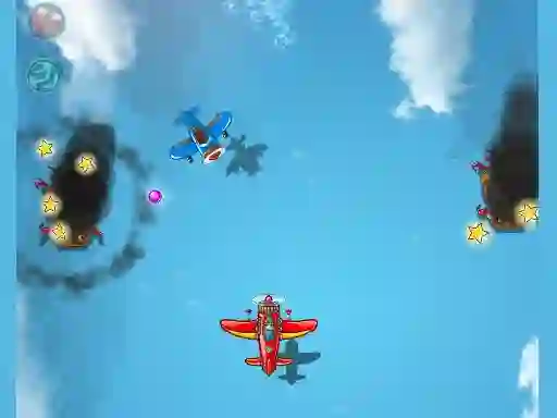 Leikur Panda Commander Air Combat á netinu